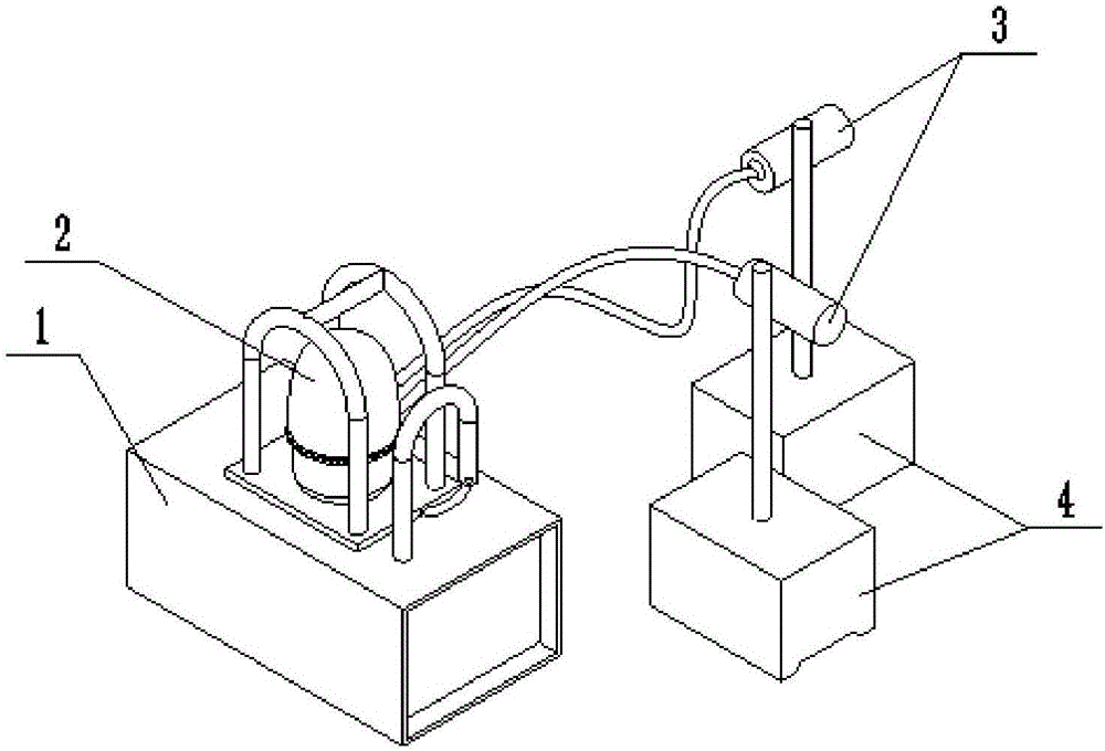 Detecting device and method for machining