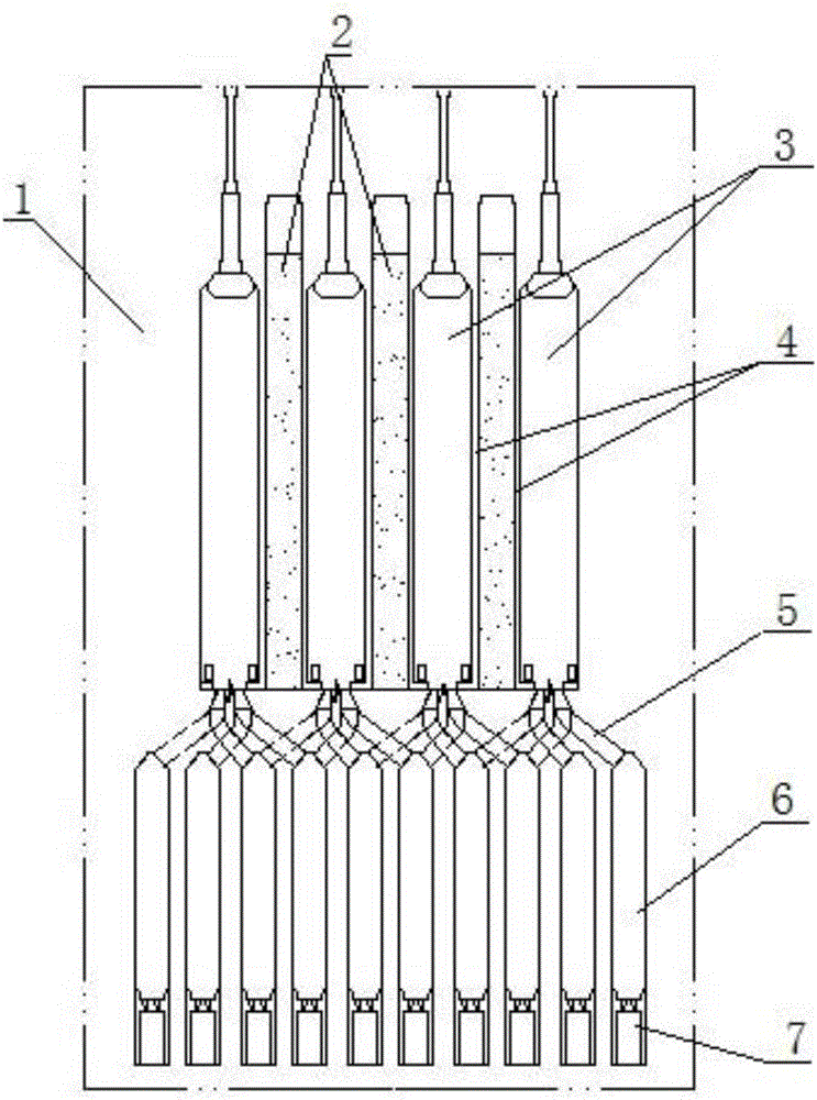 Combustion chamber-carbonization chamber wall structure of coke oven