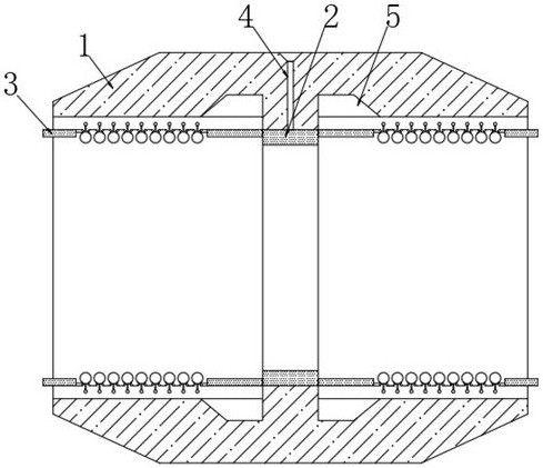 A long-term stainless steel pipe sealing joint