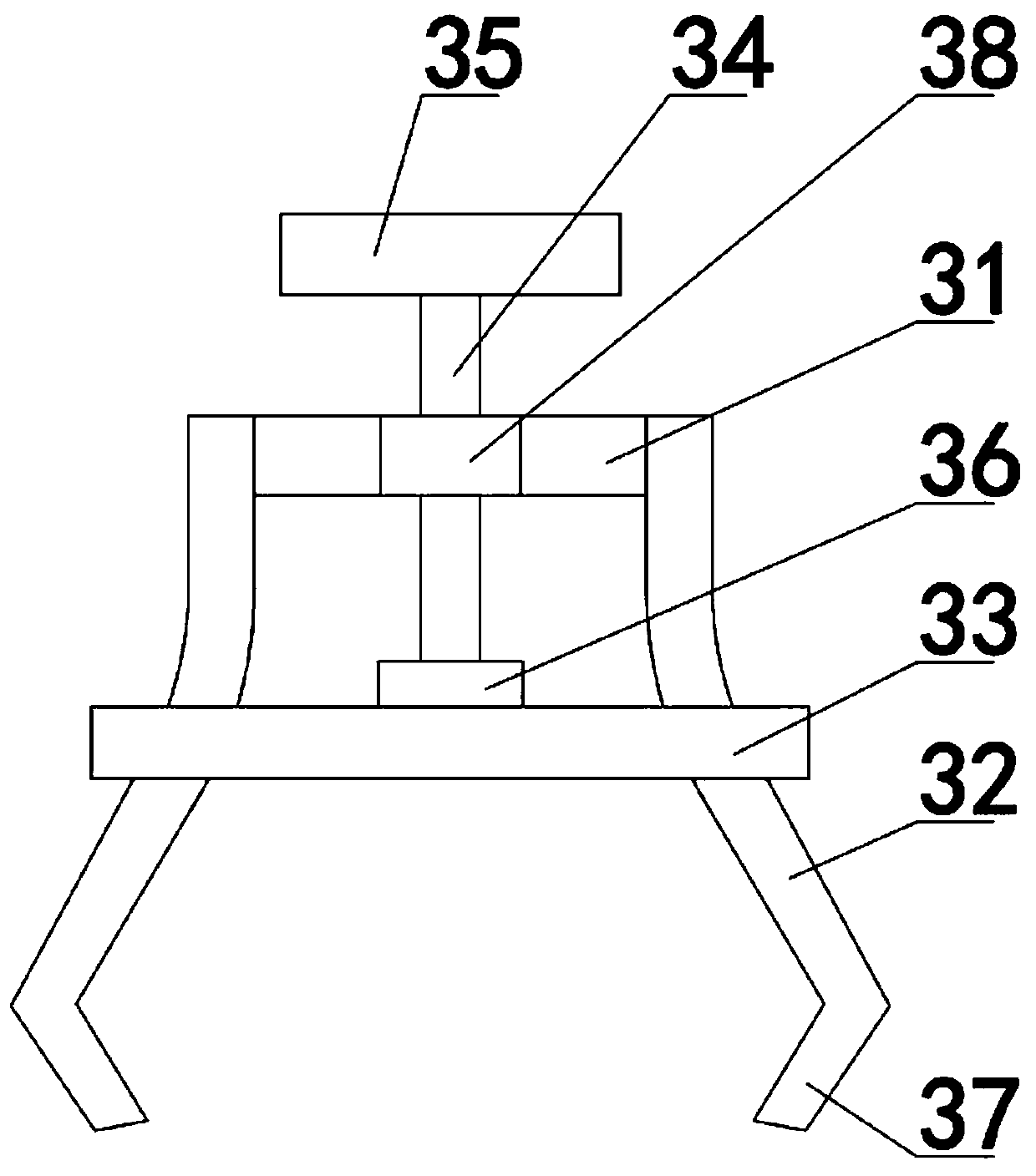 Large-diameter steel pipe butt-joint auxiliary connection tool