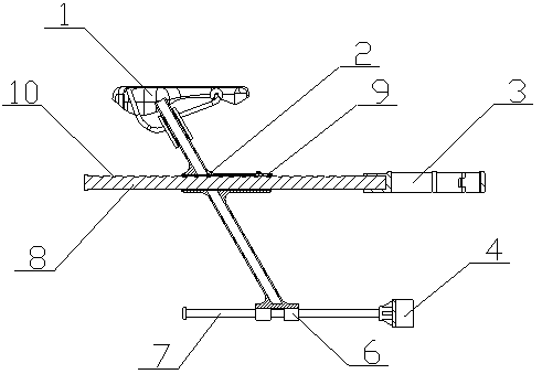 Auxiliary seat for high-altitude operation of signal tower