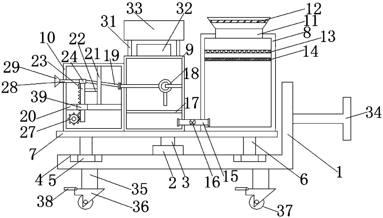 Environment-friendly garden irrigation device