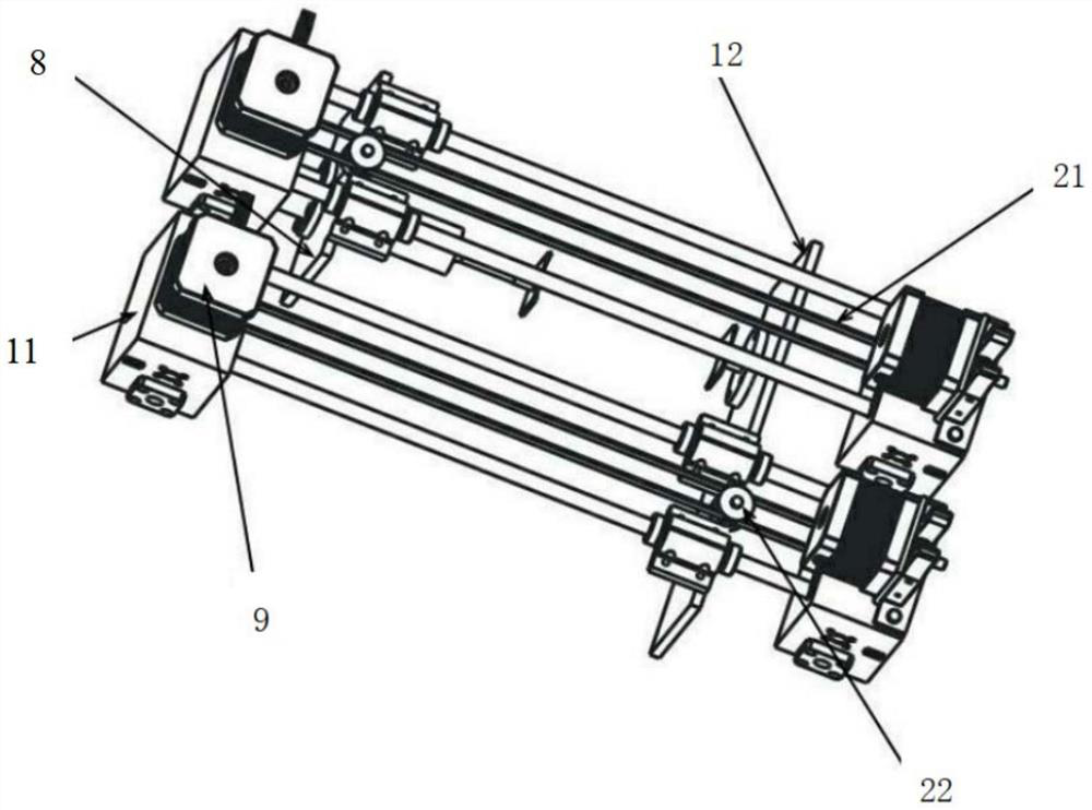 Ultrasonic suspension device applied to three-dimensional (3D) printing field