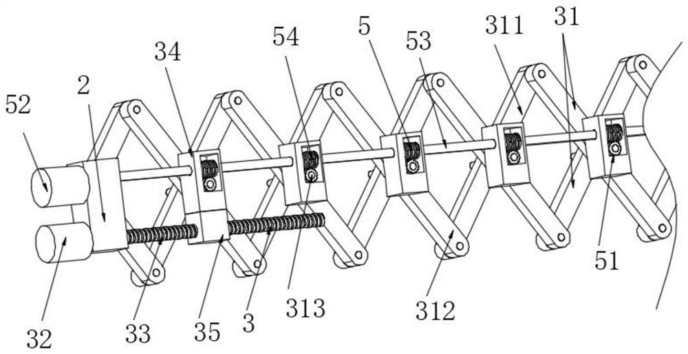 Telescopic shutter and using method thereof