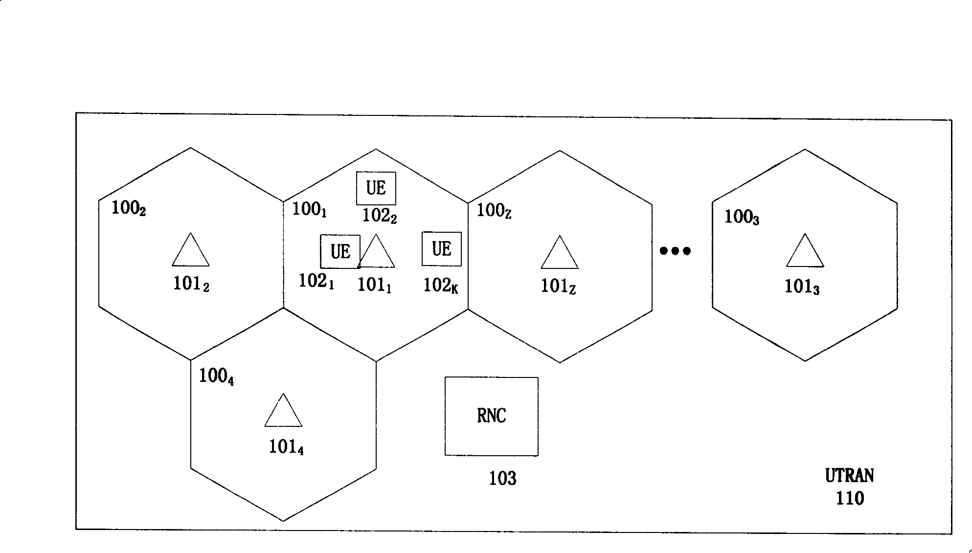 Single-frequency networking method in TD-SCDMA system