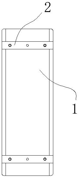 Energy-saving building outdoor floor installation structure and installation method thereof