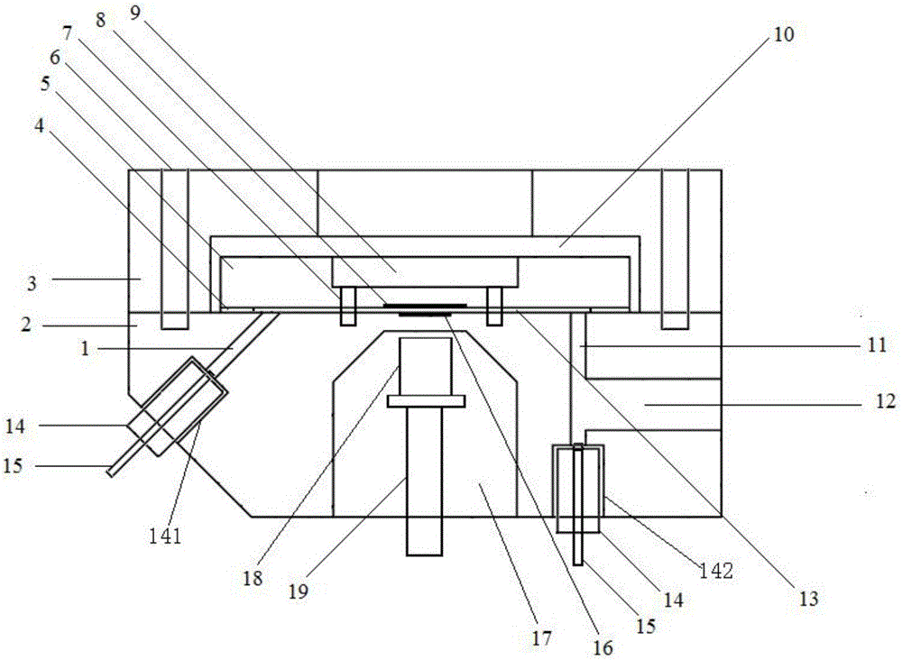 Integrated electrochemical luminescence detecting pond