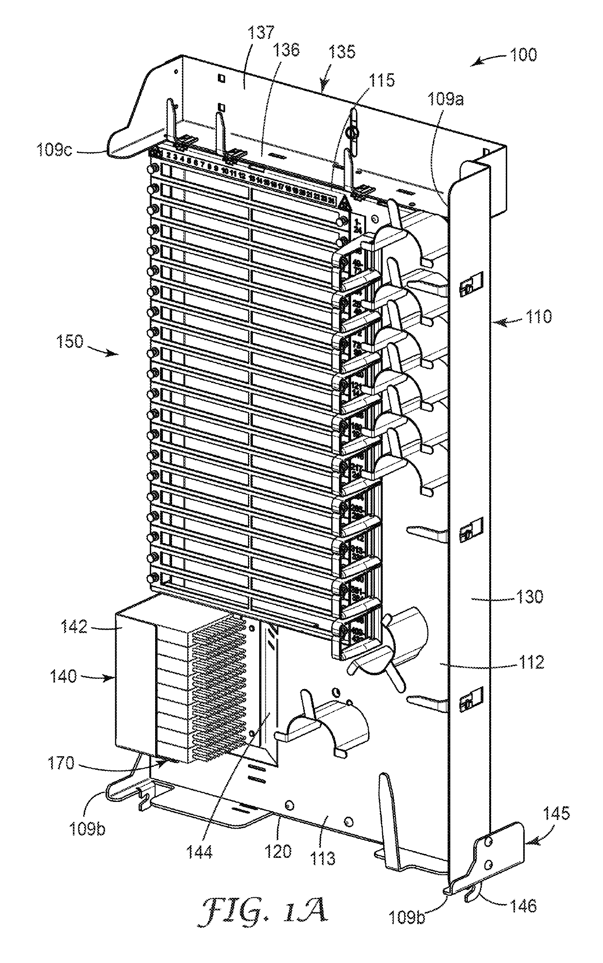 Modular fiber frame