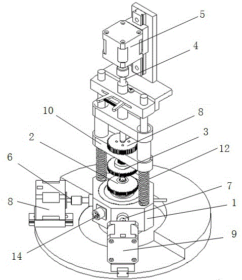 Device for automatically coupling optical communication sub-assemblies and method for eliminating delaying in coupling procedures