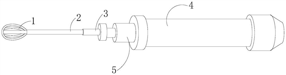 Stone extractor for digestive department