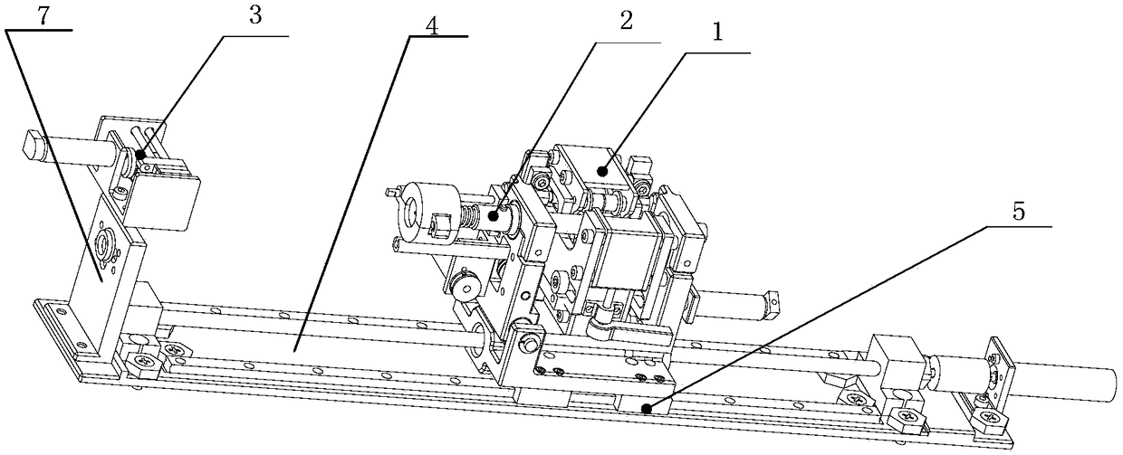 Catheter/wire rotating mechanism and propulsion device for minimally invasive vascular interventional surgery robot