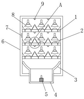 A spray ripening device for banana production and its application method