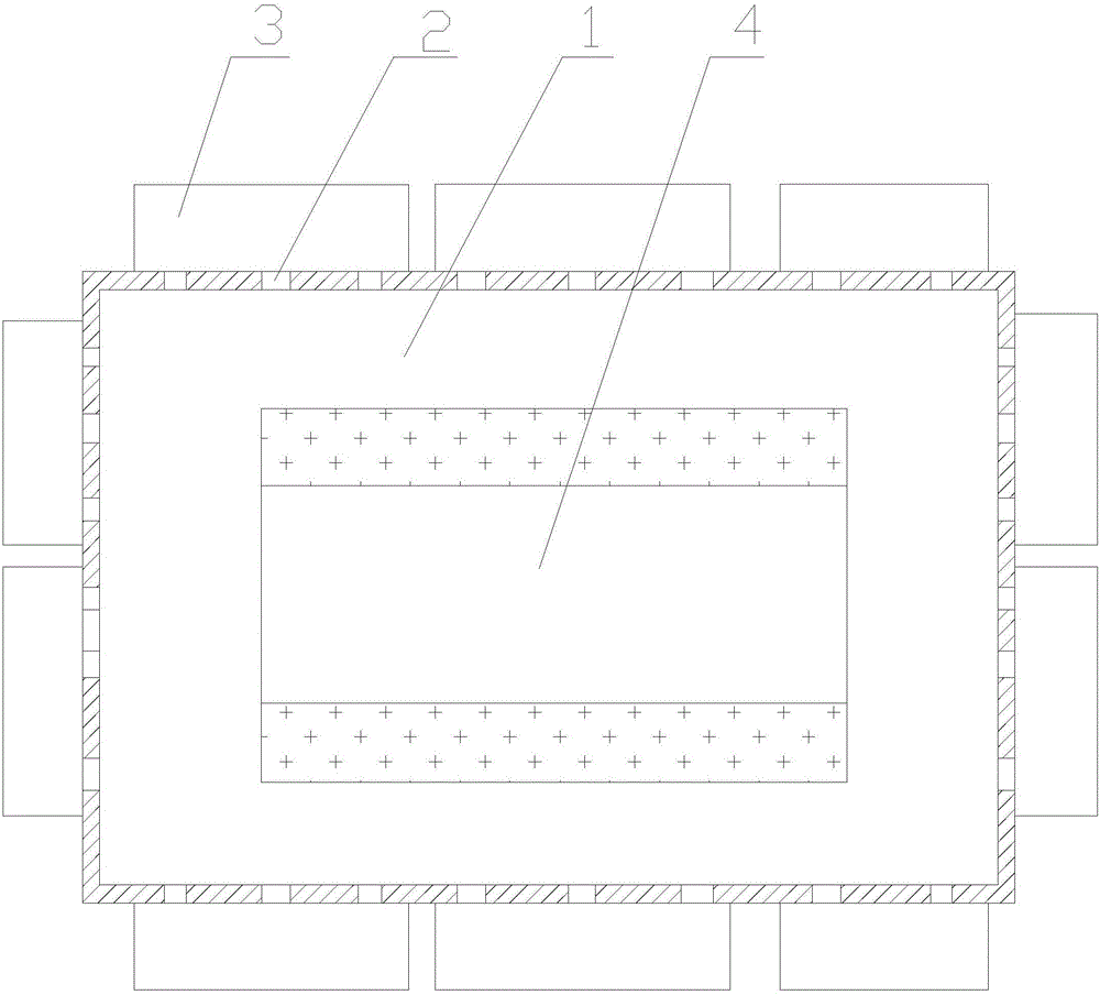 All-weather environment simulation system for vehicle testing and control method of system