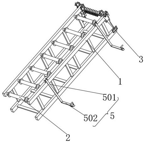 Special material frame for oxygen-free copper pipe annealing