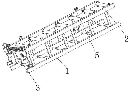 Special material frame for oxygen-free copper pipe annealing