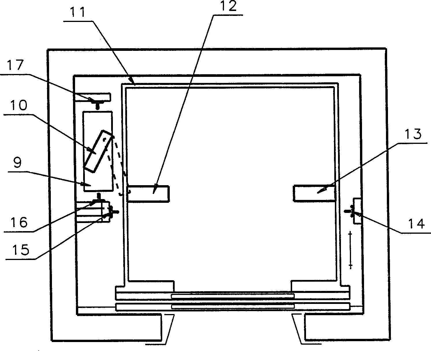 Elevator building project layout mode