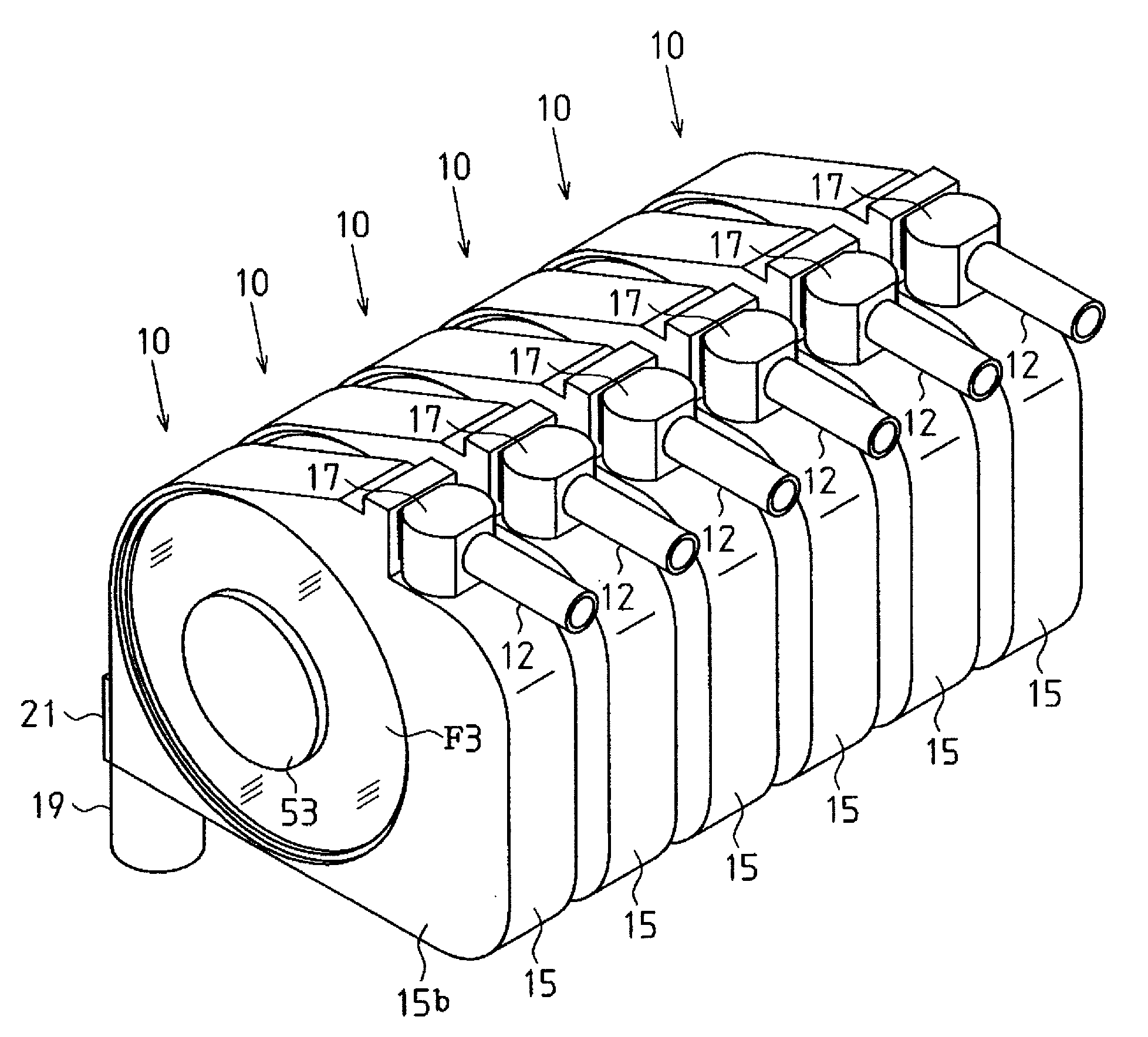 Attachment and attachment system