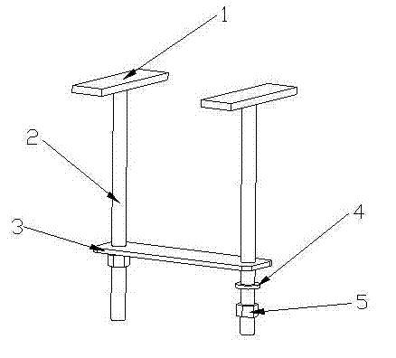 Connecting piece of platform and platform