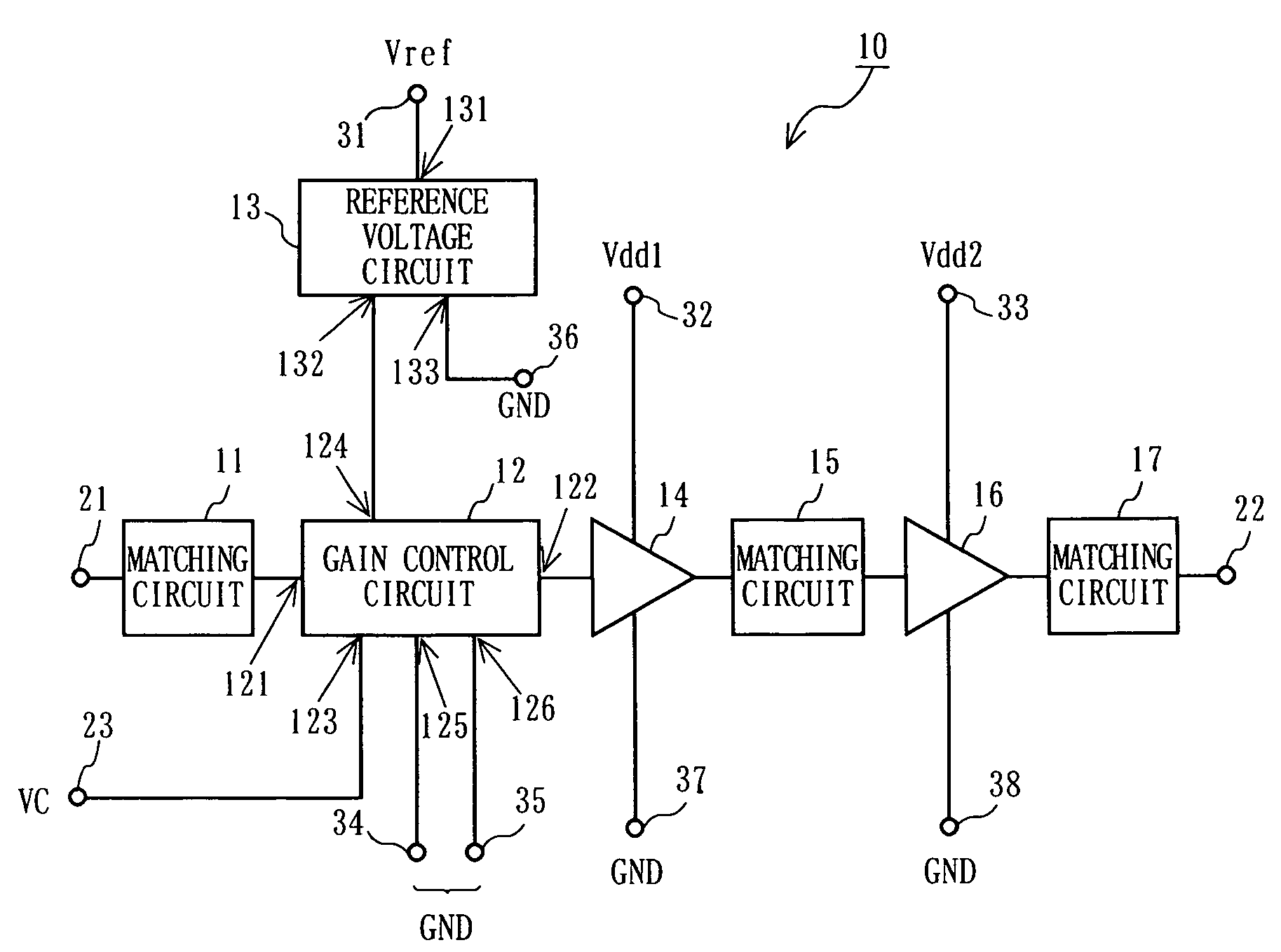 High frequency amplification circuit and mobile communication terminal using the same