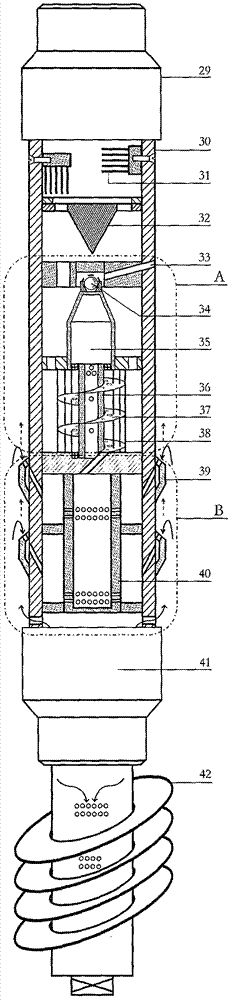 Organic six-proof rodless hydraulic drive double-acting reciprocating pump