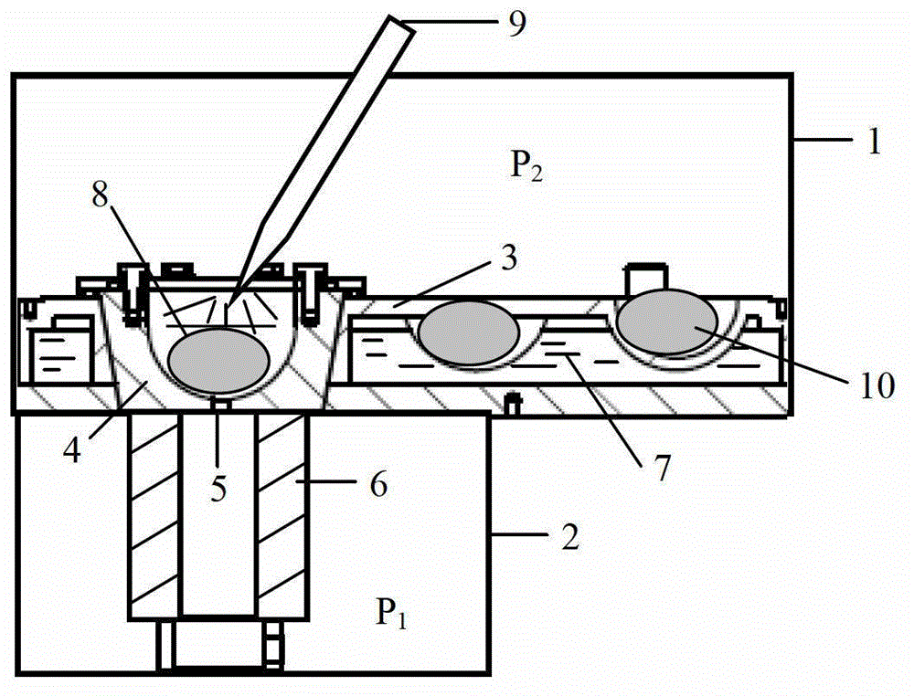 Preparation method for metal alloy test rod