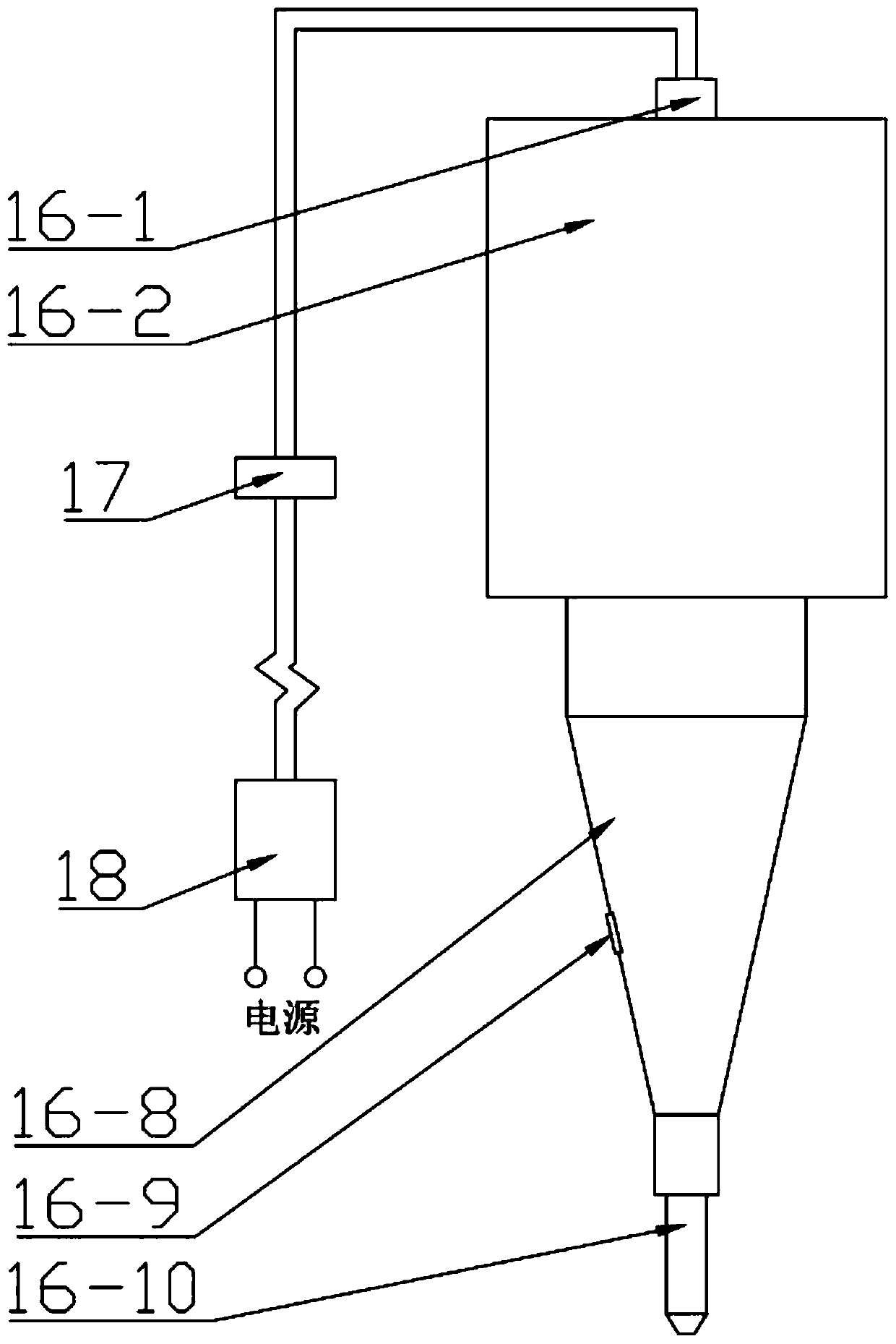 Cutter-suction device based on ultrasonic-assisted rock breaking, and rock breaking method