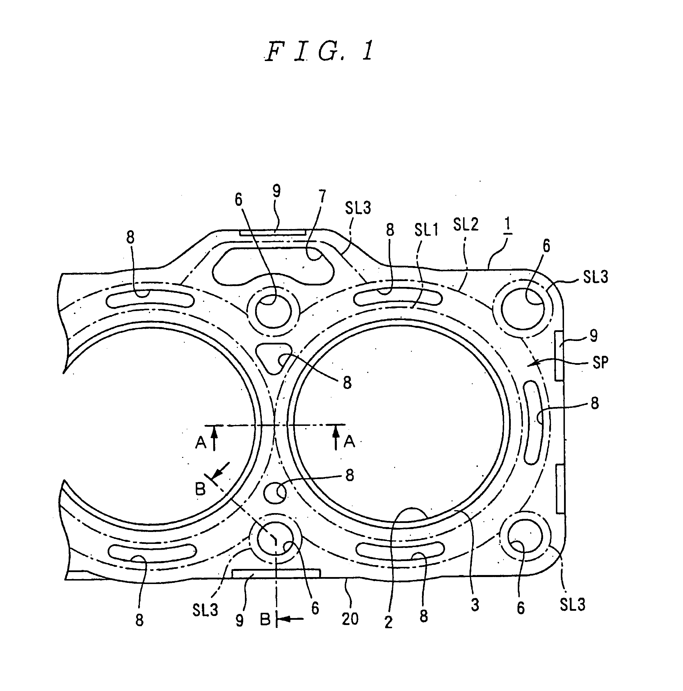 Metallic gasket