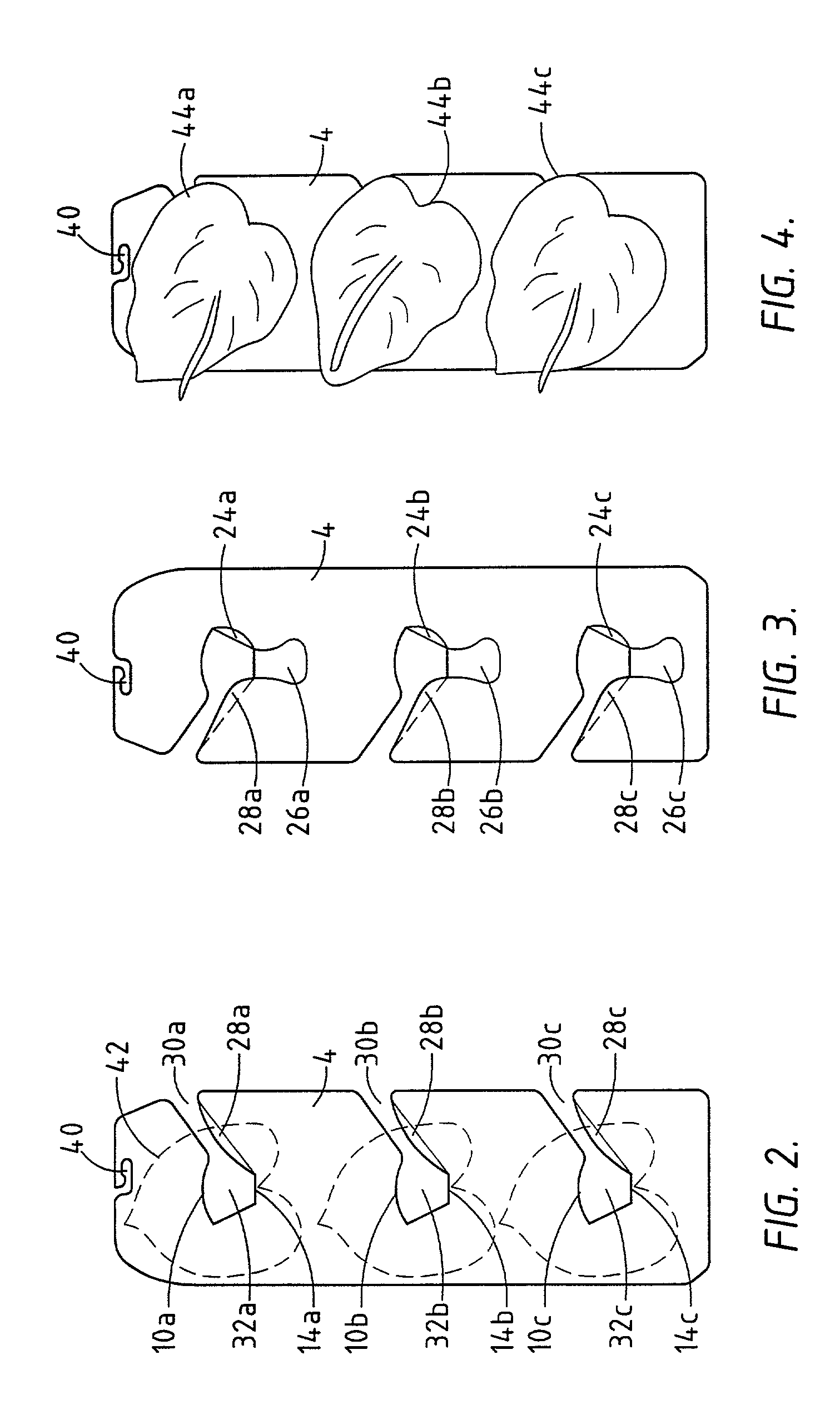 Plate-shaped flower carrier