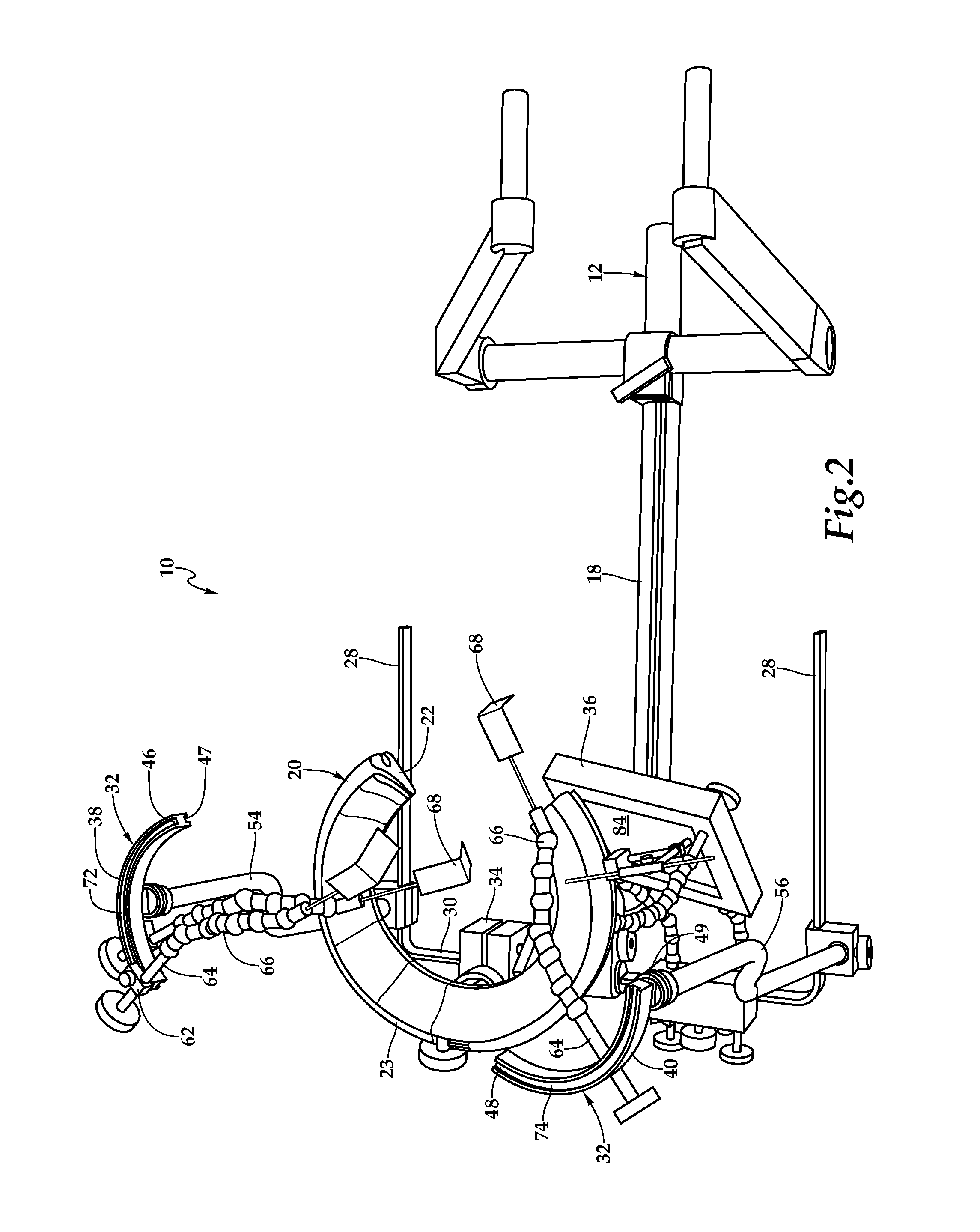 Surgical head holder and surgical accessories for use with same