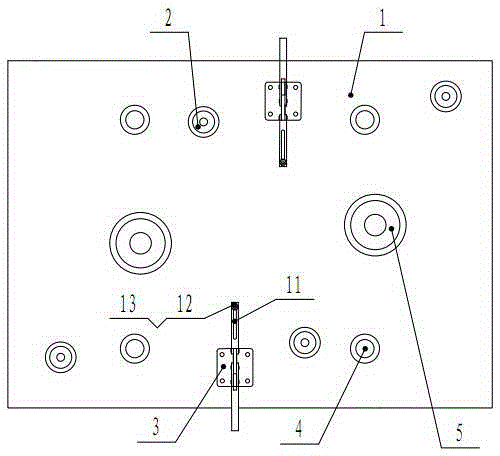 Gearbox rear shell drilling fixture and application method thereof