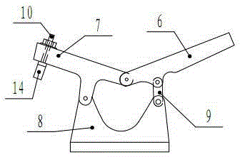 Gearbox rear shell drilling fixture and application method thereof