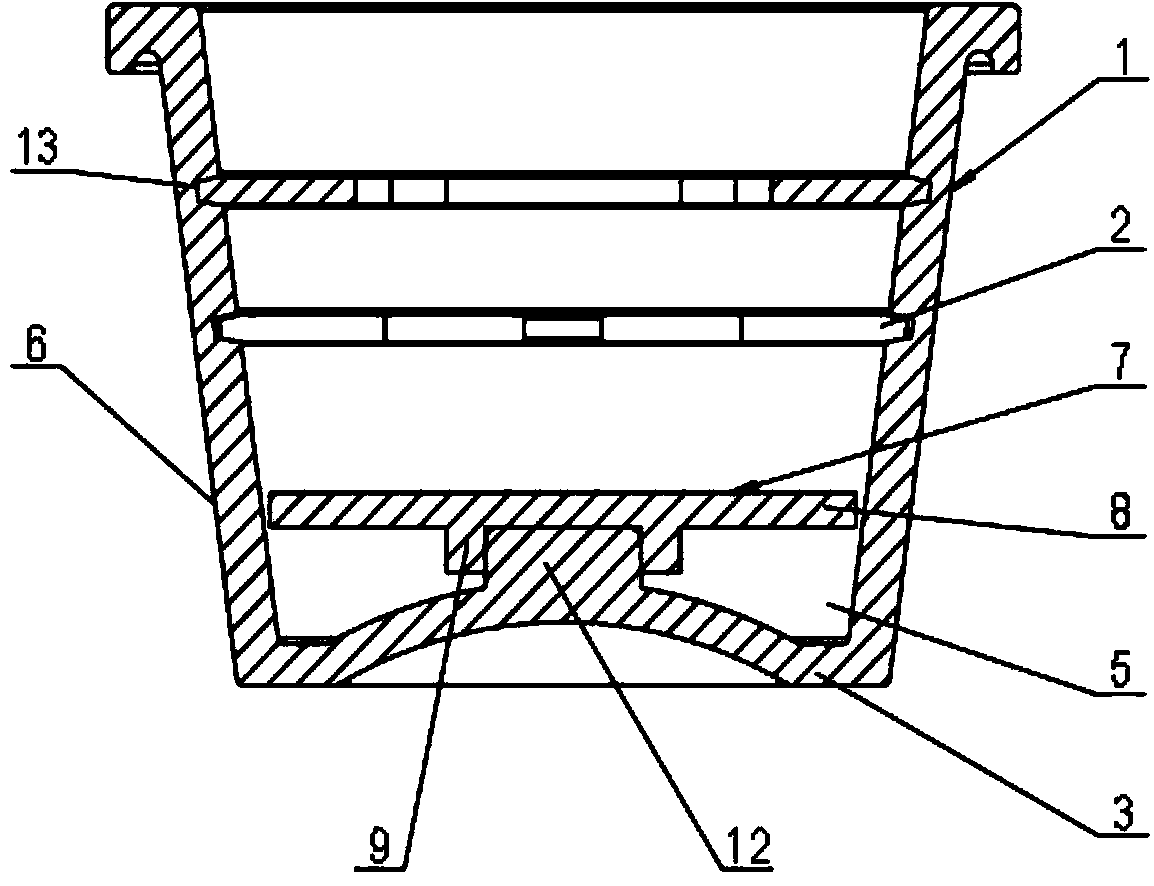 Water storage and waterlogging prevention flowerpot