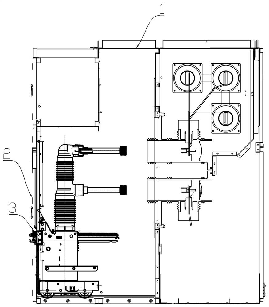 Circuit breaker room interlock device