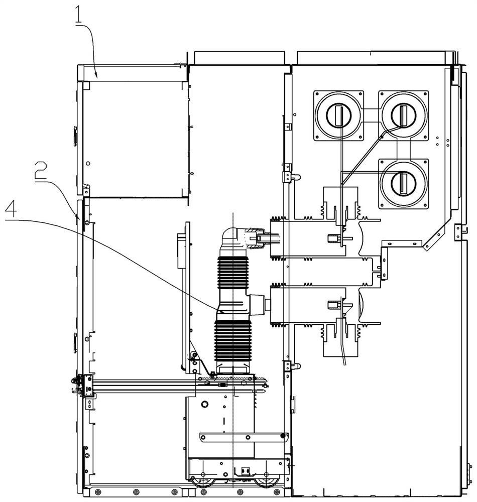 Circuit breaker room interlock device