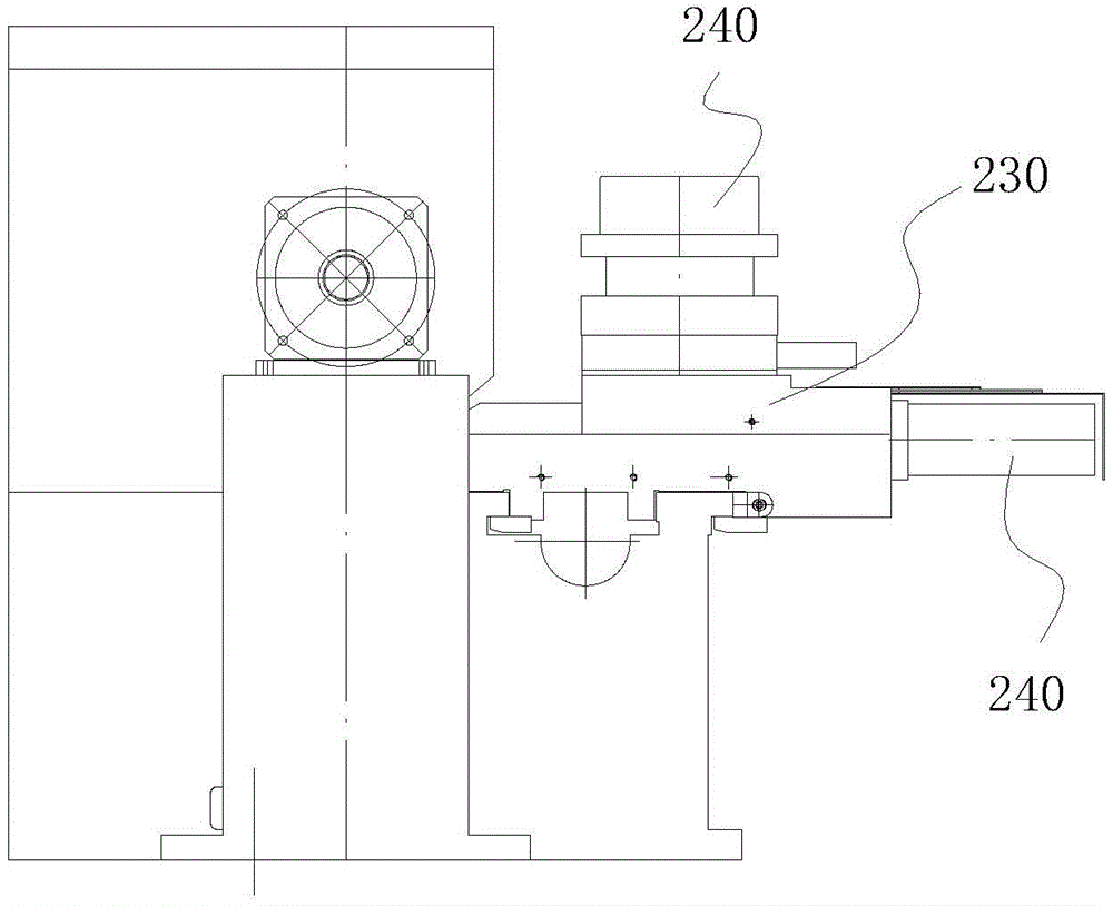 Grating roller surface circumference dividing machine