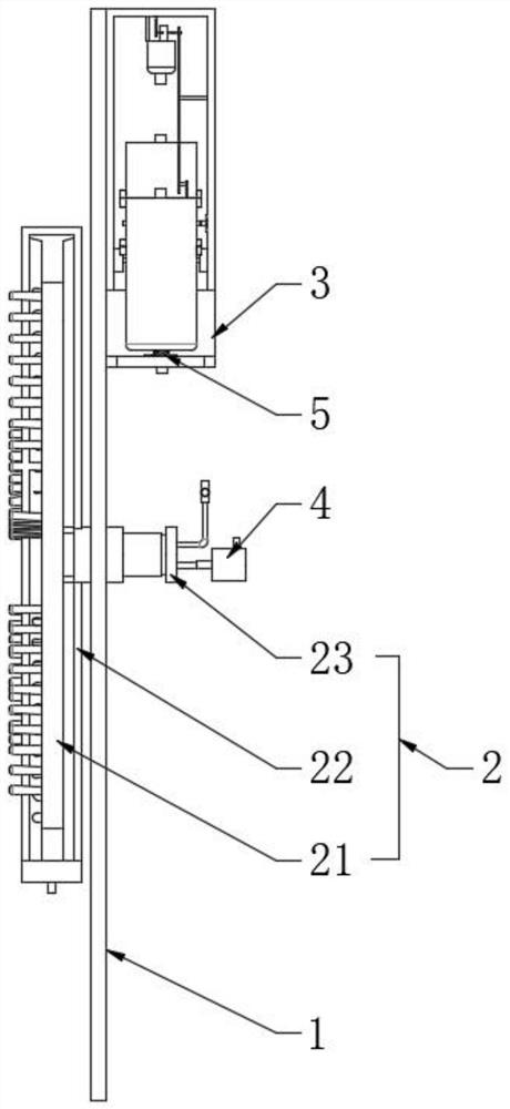 Electric power engineering-oriented distribution box with good heat dissipation effect