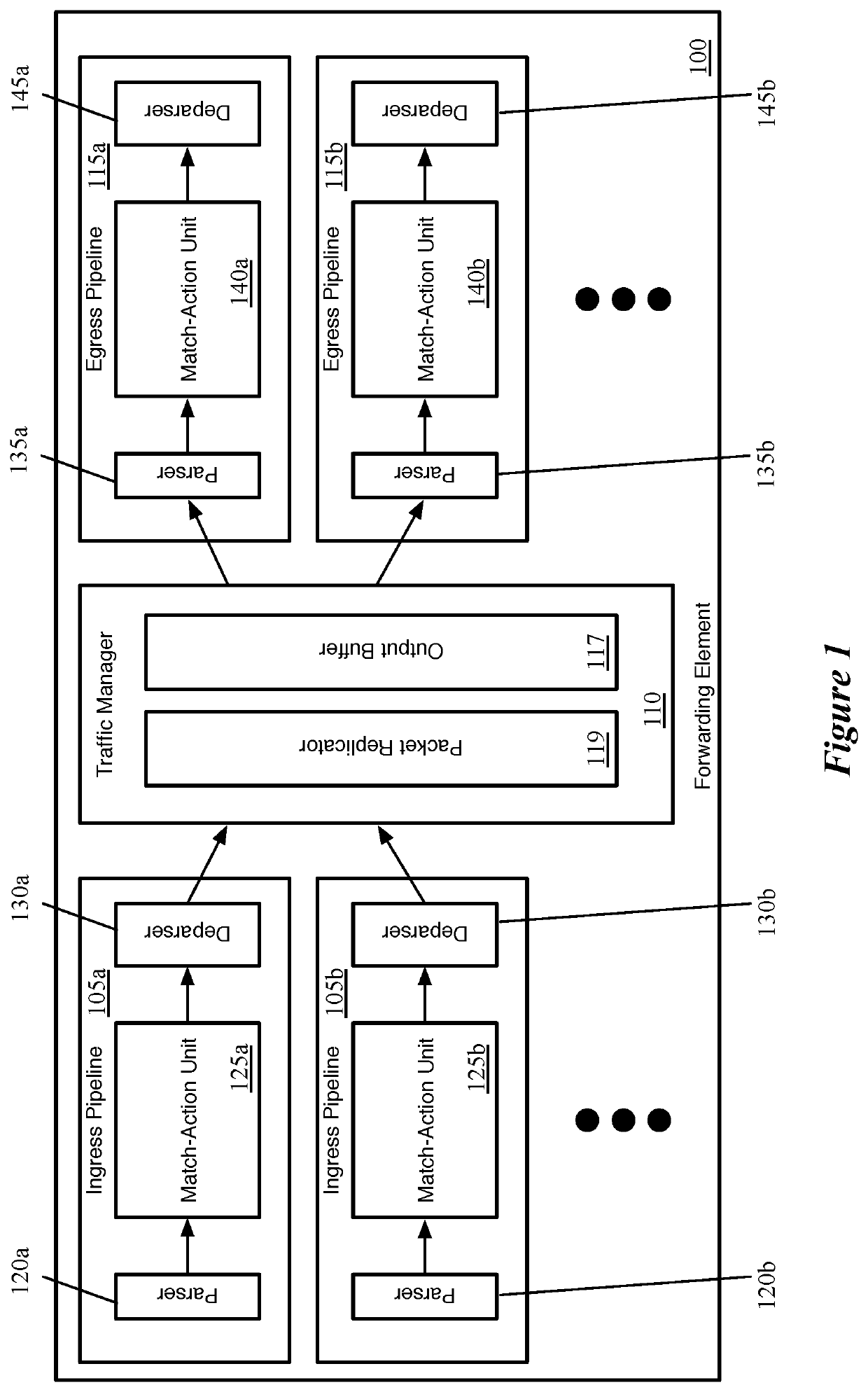 Packet reconstruction at deparser