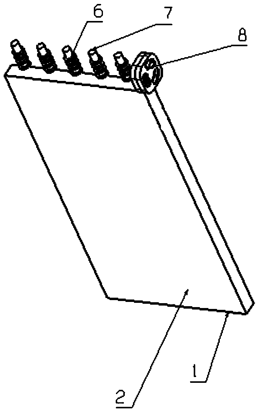 Composite cooling thermal battery thermal management device