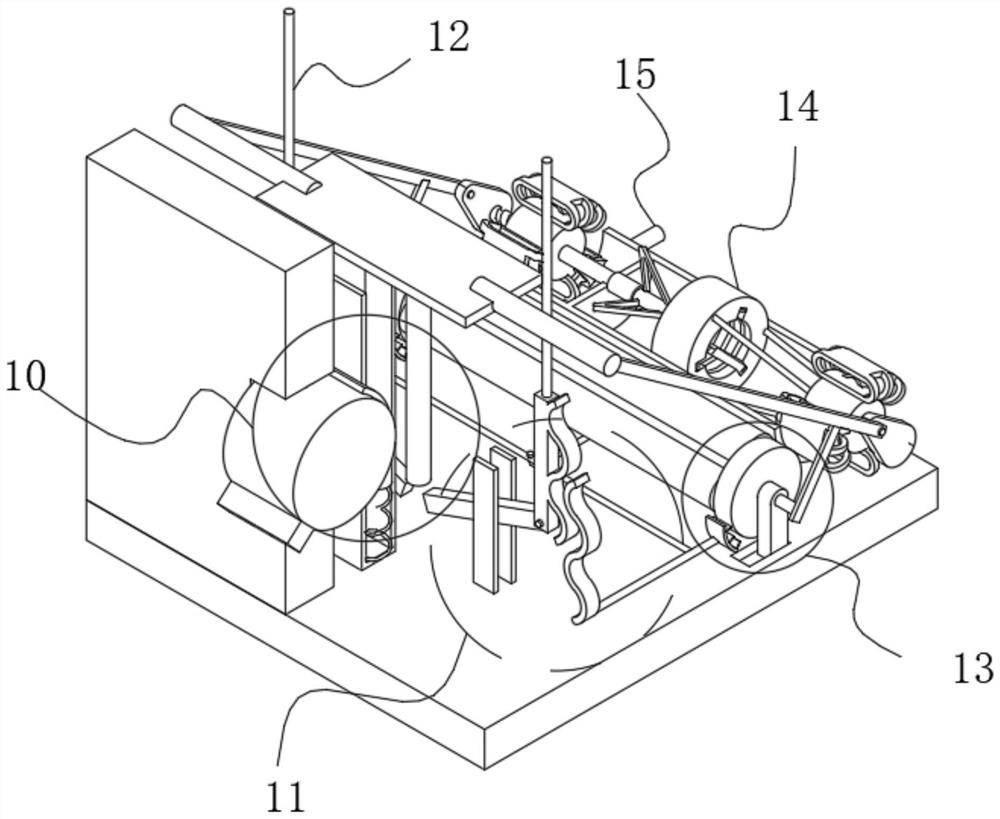 Middle-high voltage circuit breaker capable of expelling products between isolated contacts