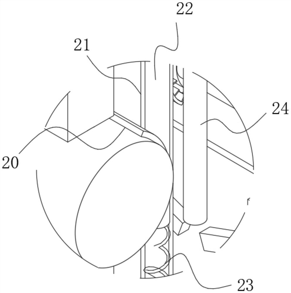 Middle-high voltage circuit breaker capable of expelling products between isolated contacts