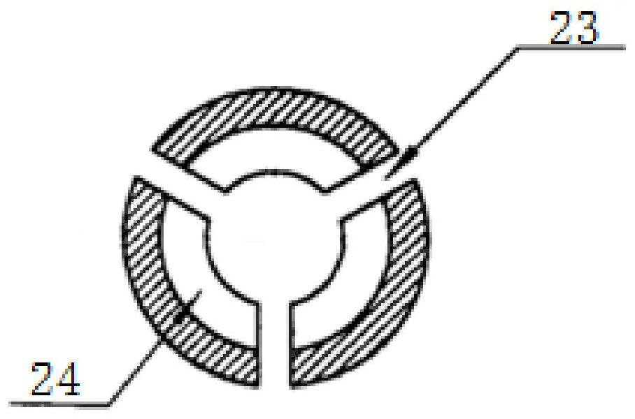 Trimming block for inner hole grinding clamping jaw and application method of trimming block