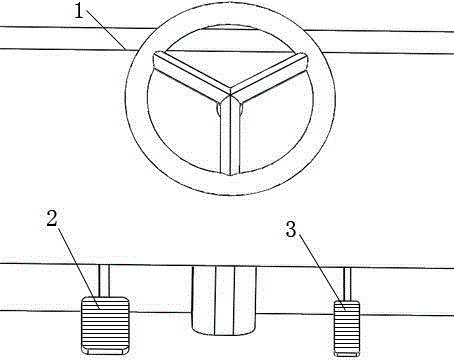 Left foot braking and left-hand driving automatic-transmission automobile