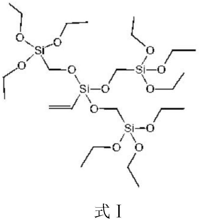 Addition-type silicone potting adhesive room temperature adhesive active substance and its preparation method and application