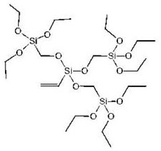 Addition-type silicone potting adhesive room temperature adhesive active substance and its preparation method and application