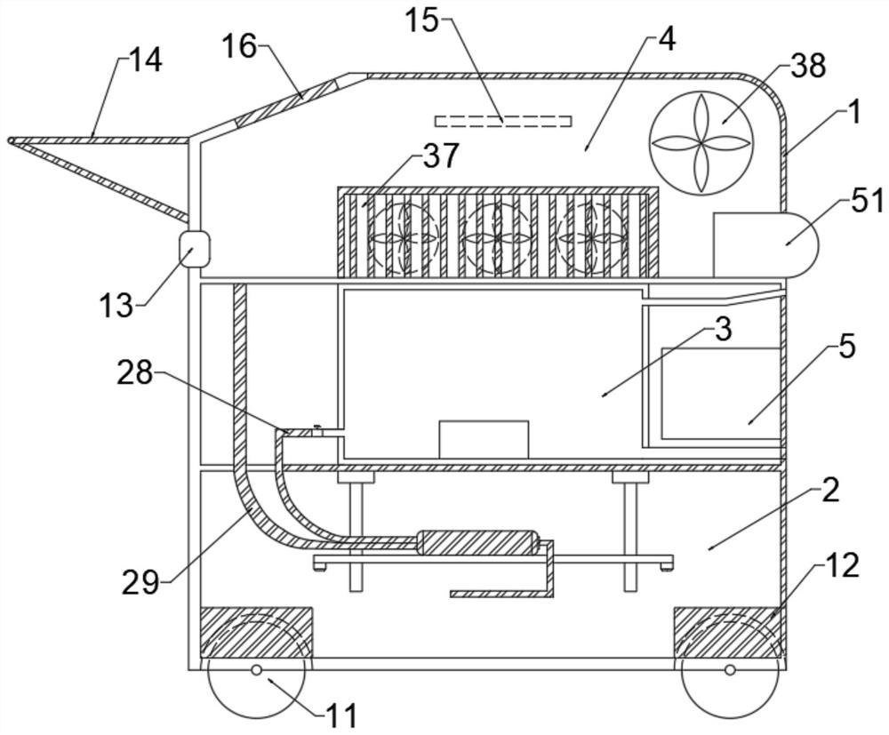 Integrated high-frequency intelligent leveler and working method thereof