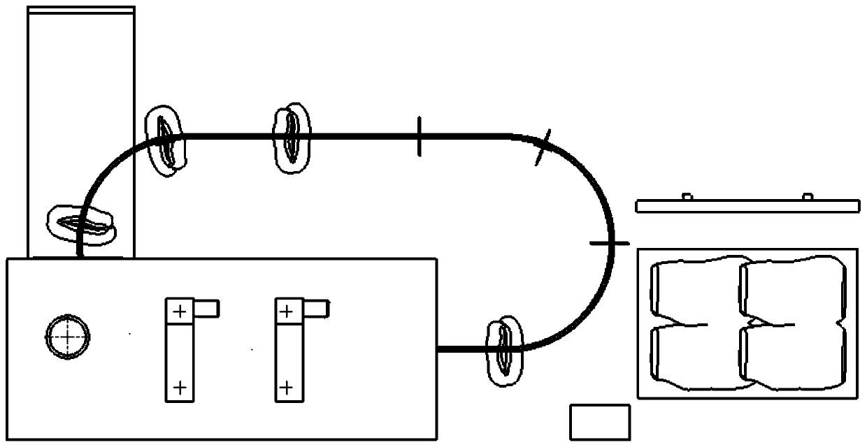 Automatic tobacco stem bale opening mechanism for tobacco