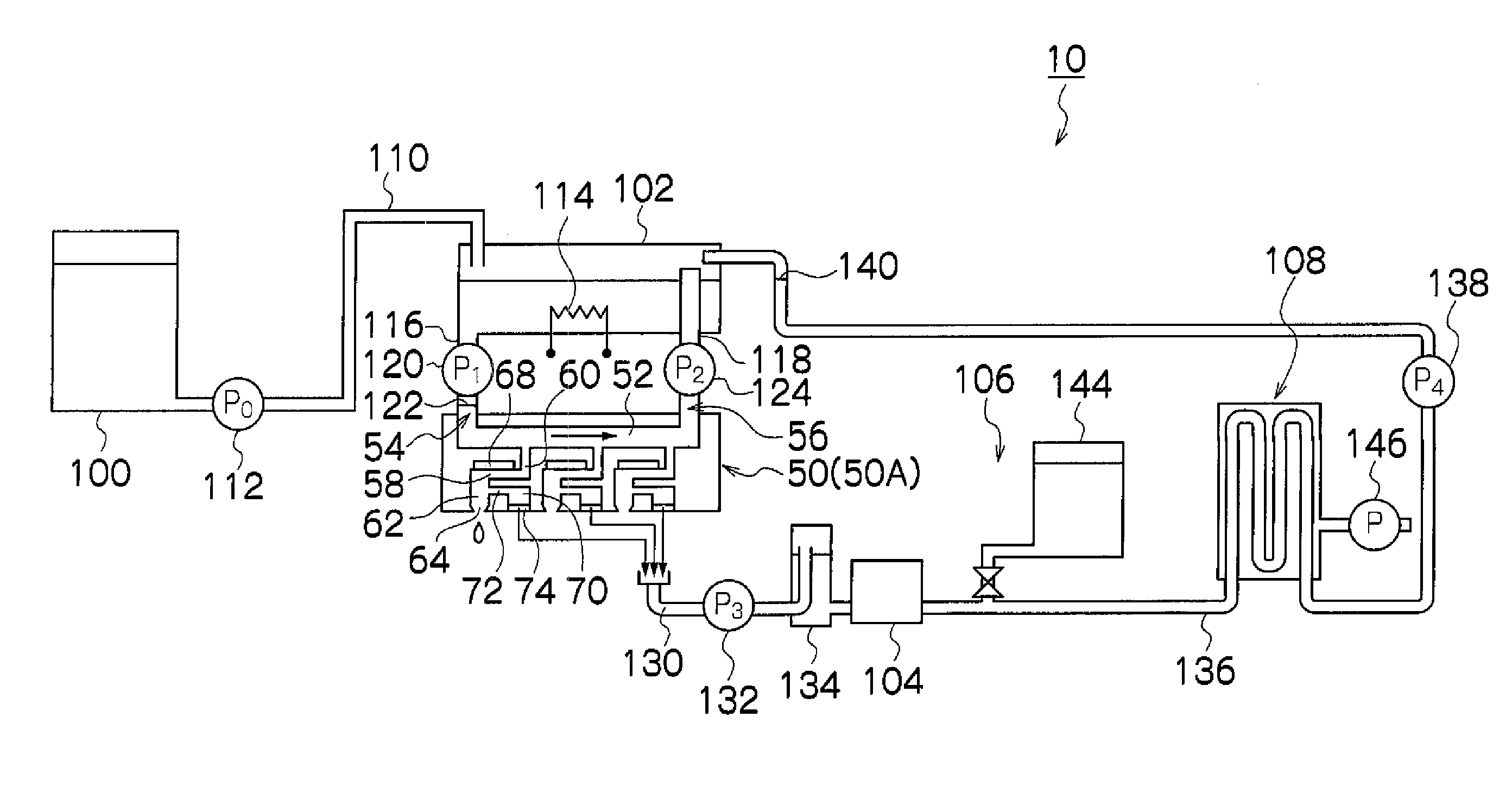 Liquid circulation apparatus, image forming apparatus and liquid circulation method