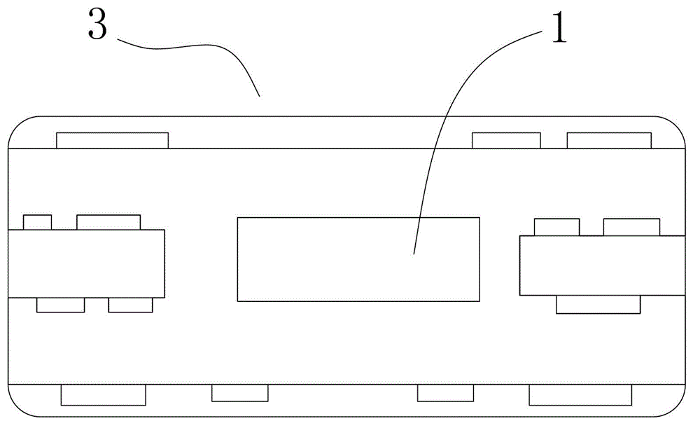 Circuit board with large current module and manufacturing method for circuit board