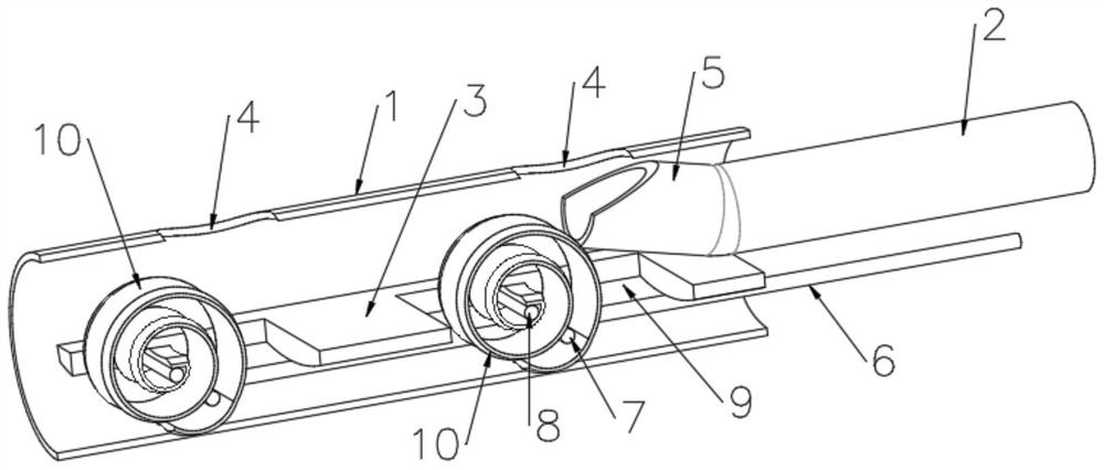 Elastic plugging device structure for cardiac surgery