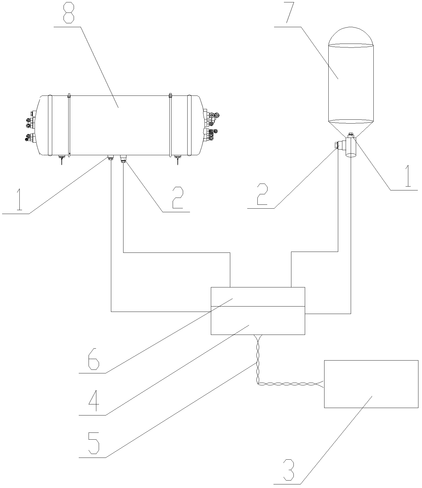 Medium storage device and impurity discharging system thereof